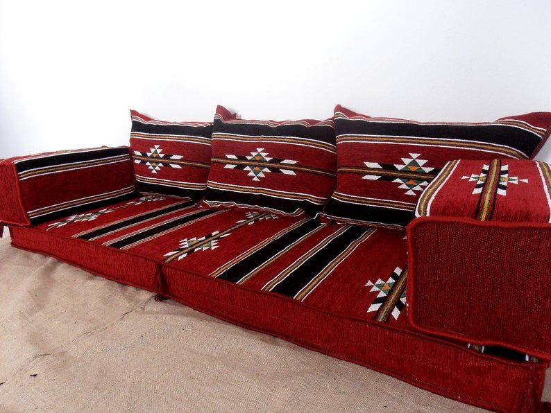 Oriental Floor Seating Arabic Style Majlis Floor Sofa Set 